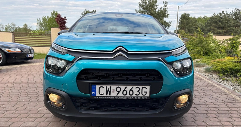 Citroen C3 cena 61900 przebieg: 11535, rok produkcji 2023 z Włocławek małe 742